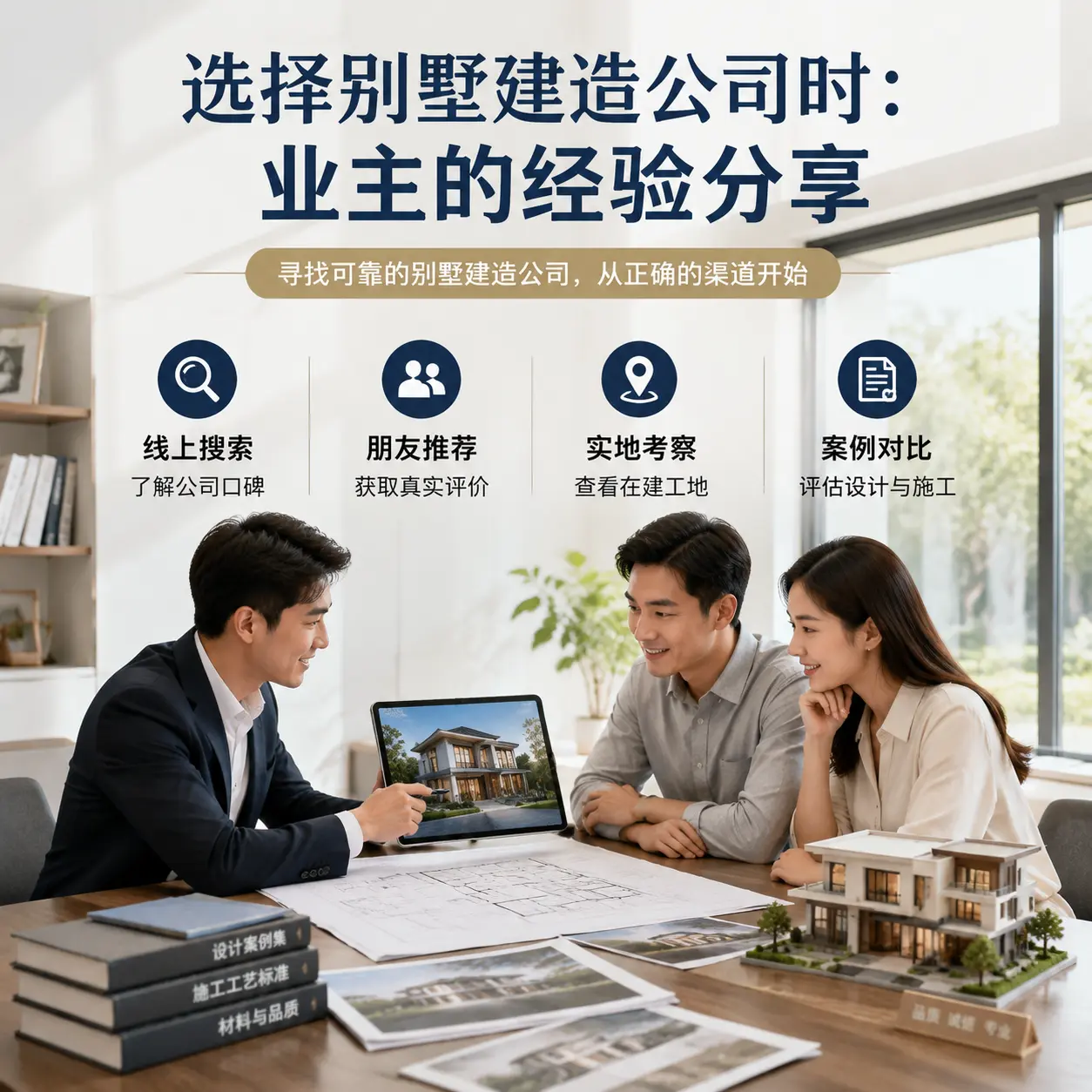 选择别墅建造公司时： 剑河 业主的经验分享