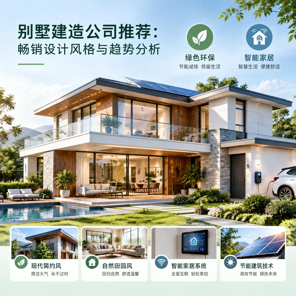 别墅建造公司推荐: 剑河 畅销设计风格与趋势分析