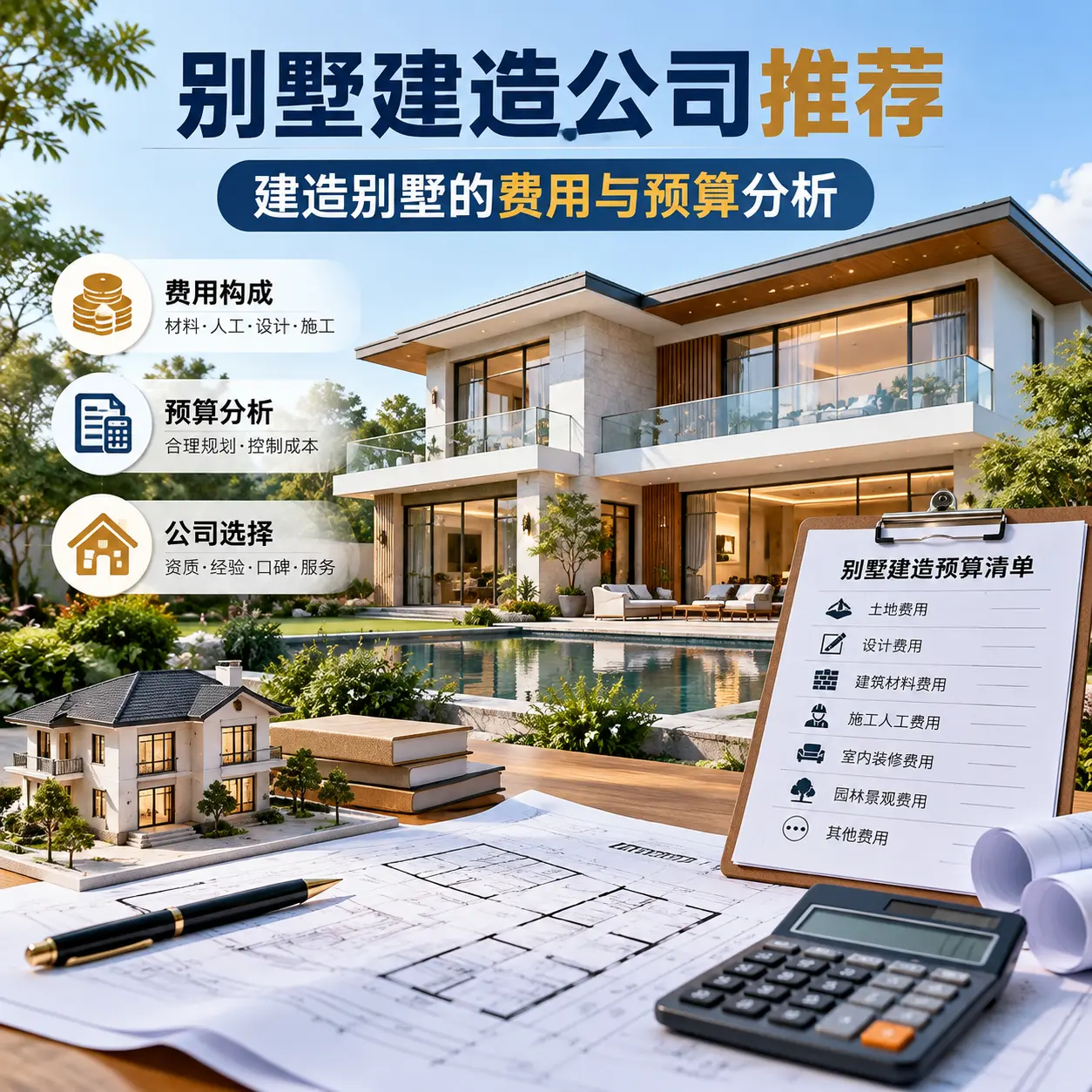 别墅建造公司推荐： 剑河 建造别墅的费用与预算分析