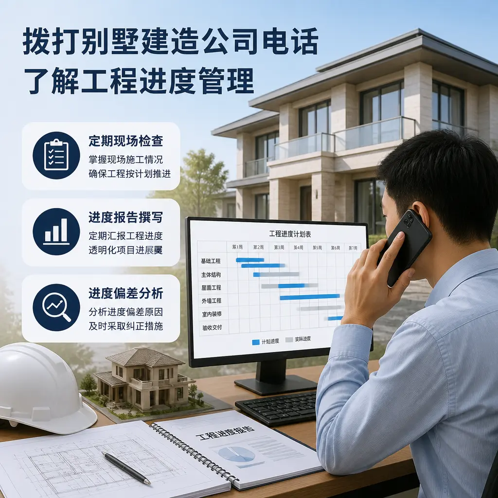 拨打剑河别墅建造公司电话,了解工程进度管理