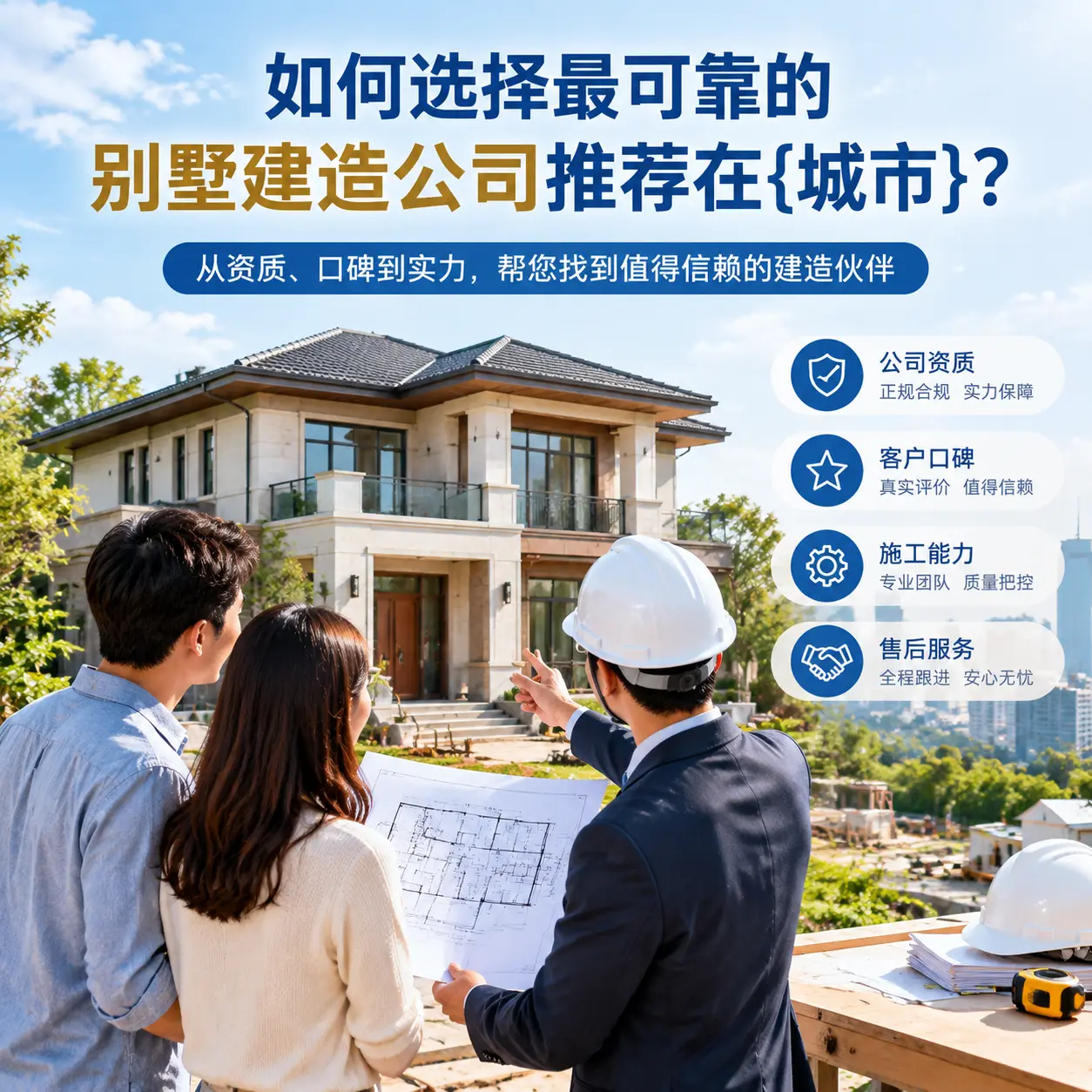 如何选择最可靠的别墅建造公司推荐在剑河?