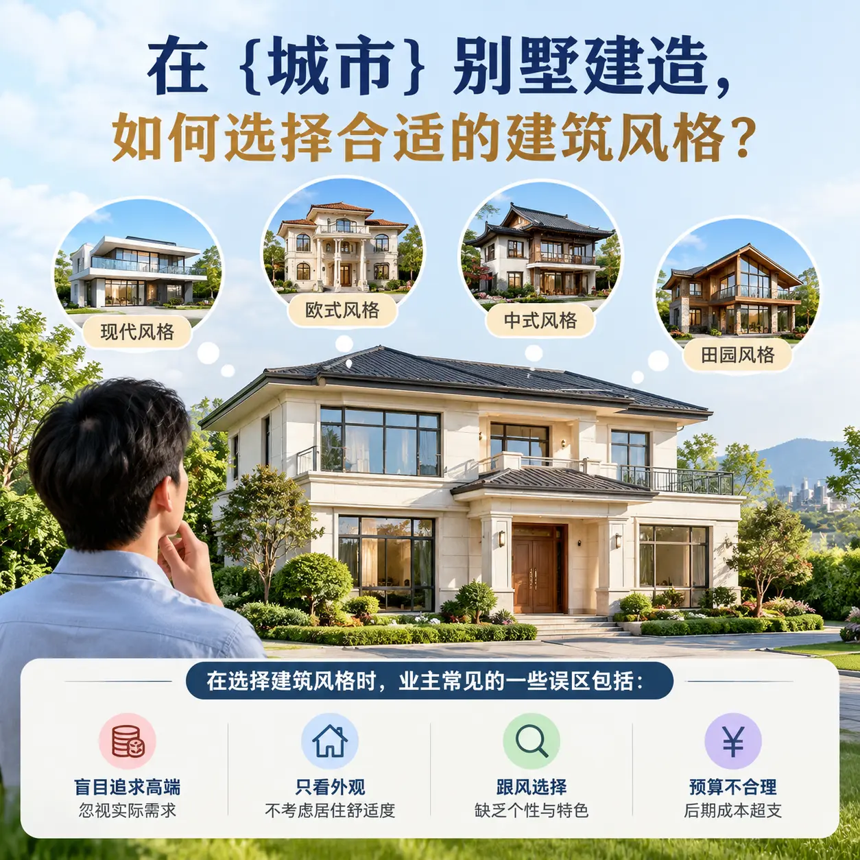 在 剑河 别墅建造,如何选择合适的建筑风格?