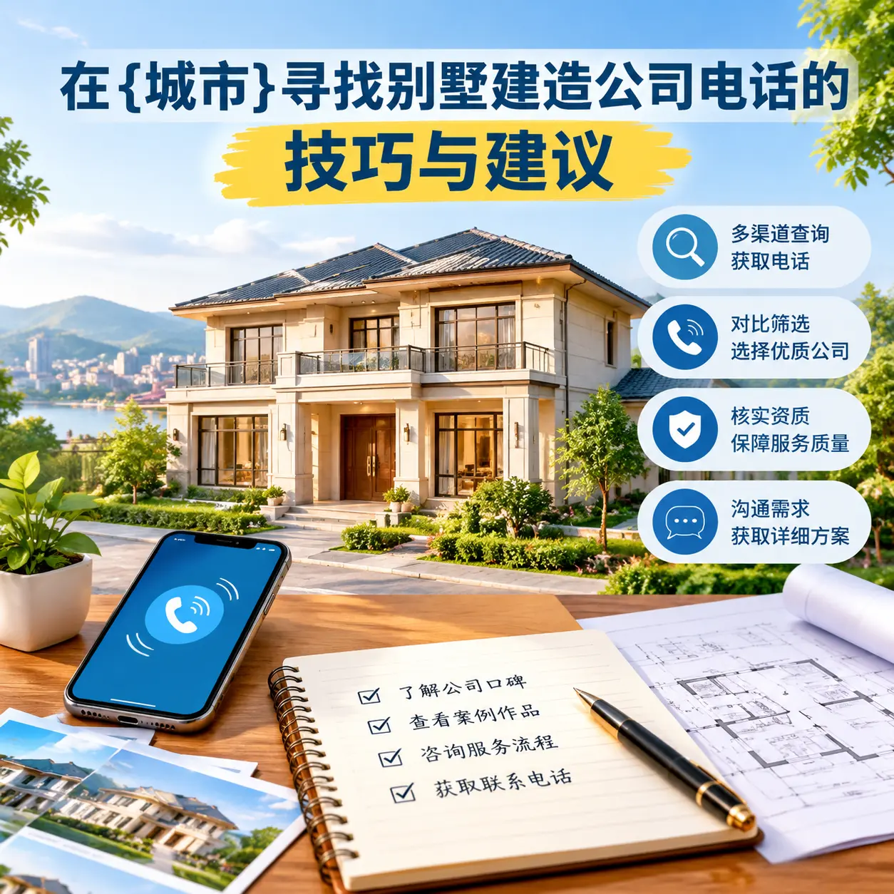 在剑河寻找别墅建造公司电话的技巧与建议
