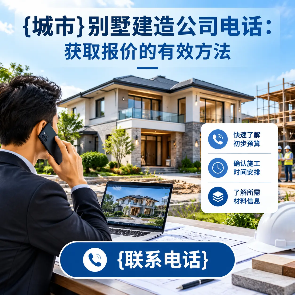 剑河别墅建造公司电话：获取报价的有效方法