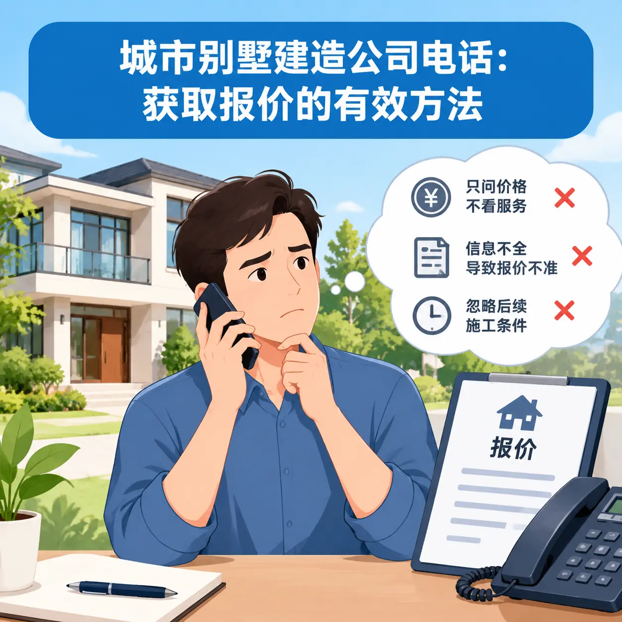 剑河别墅建造公司电话：获取报价的有效方法