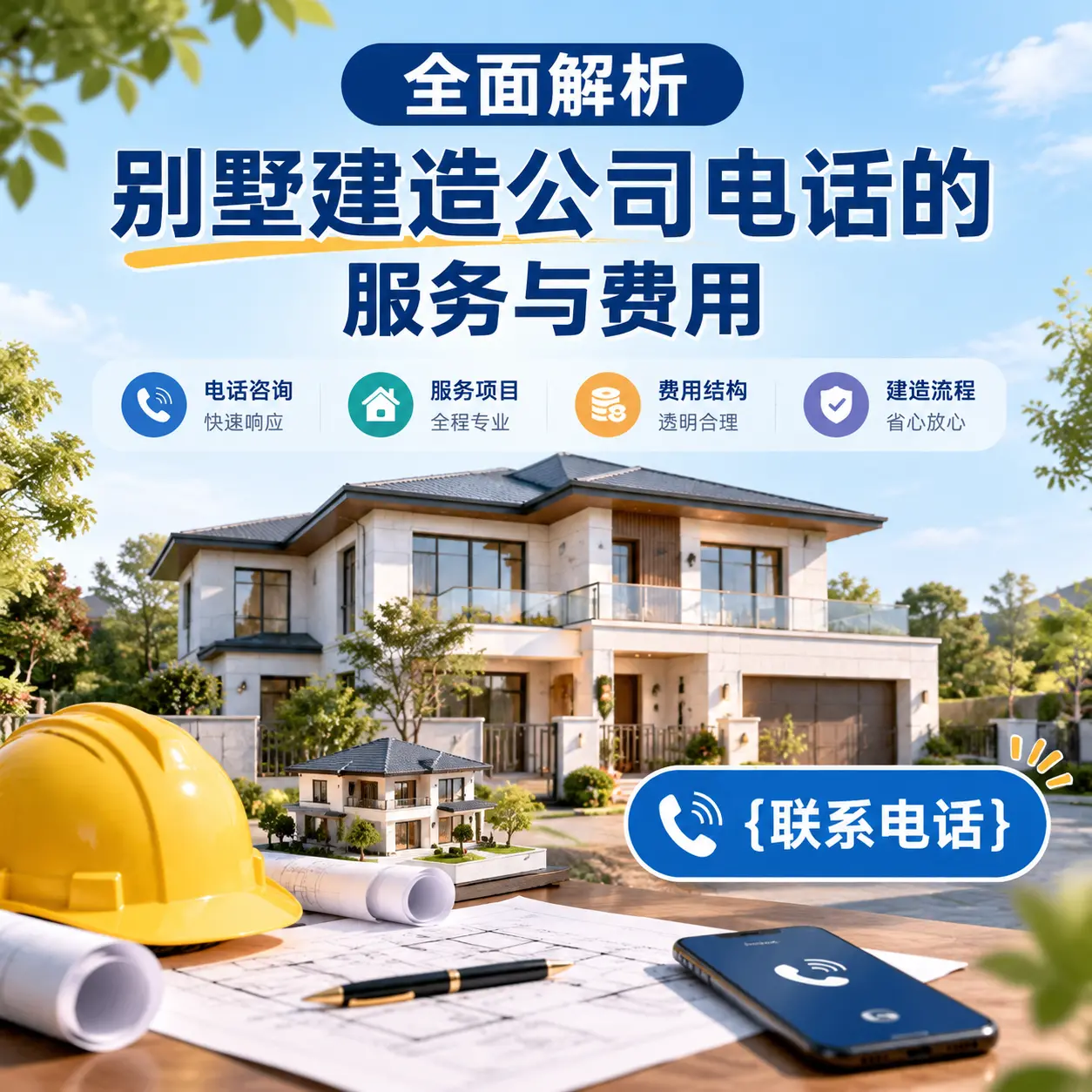 全面解析剑河别墅建造公司电话的服务与费用